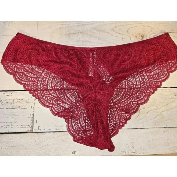Adore Me cheeky panties Sz0X in Rhubarb NWT - Picture 4 of 6